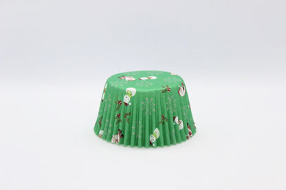 Christmas Cup Cake Liners in Assorted Sizes and Patterns Pkts of 100's or 500's