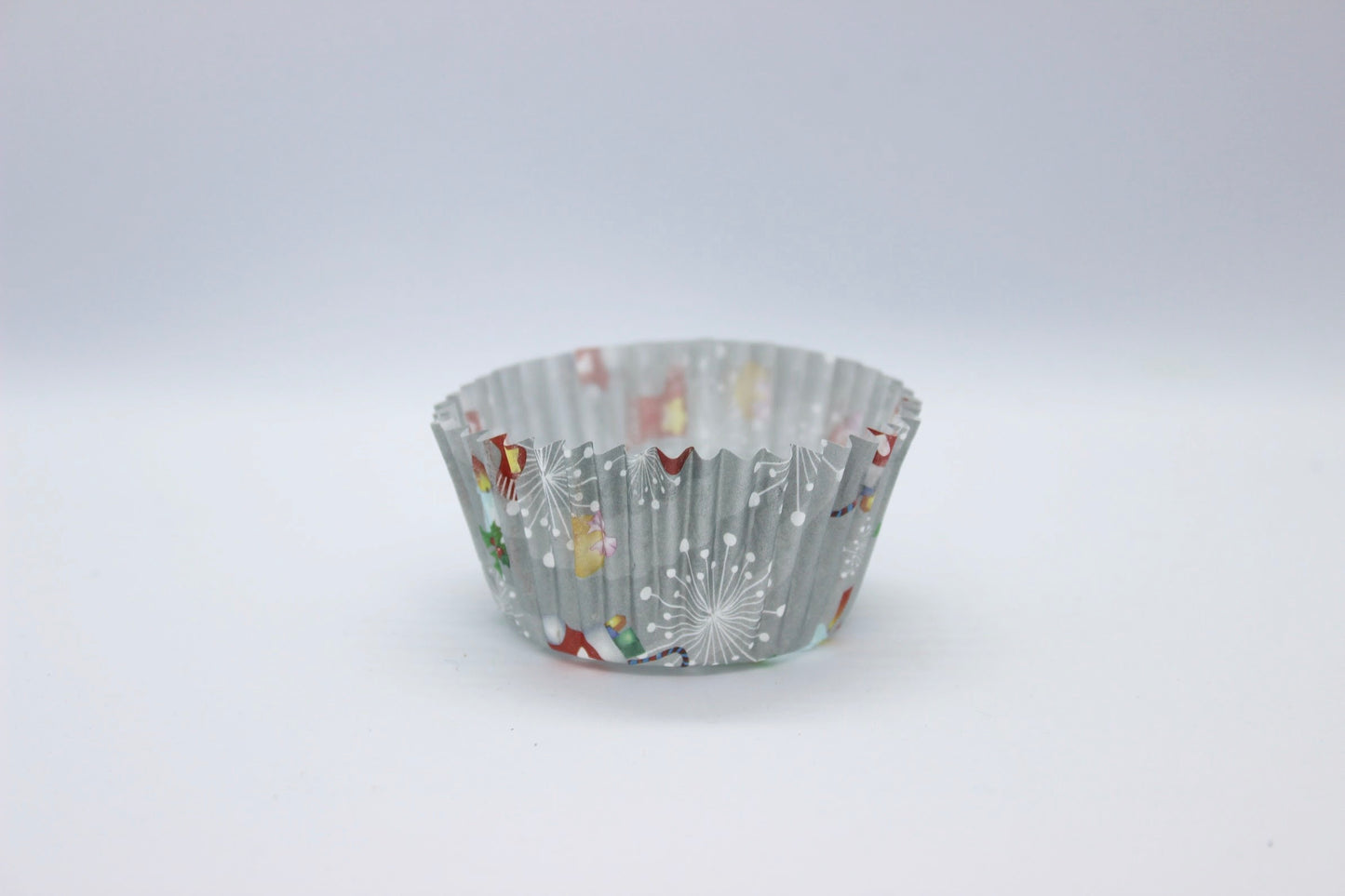 Christmas Cup Cake Liners in Assorted Sizes and Patterns Pkts of 100's or 500's