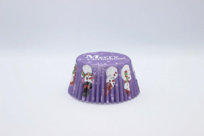 Christmas Cup Cake Liners in Assorted Sizes and Patterns Pkts of 100's or 500's