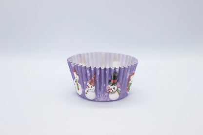 Christmas Cup Cake Liners in Assorted Sizes and Patterns Pkts of 100's or 500's